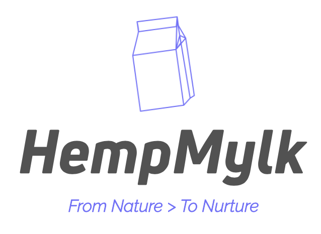 Hemp Mylk milk logo draft